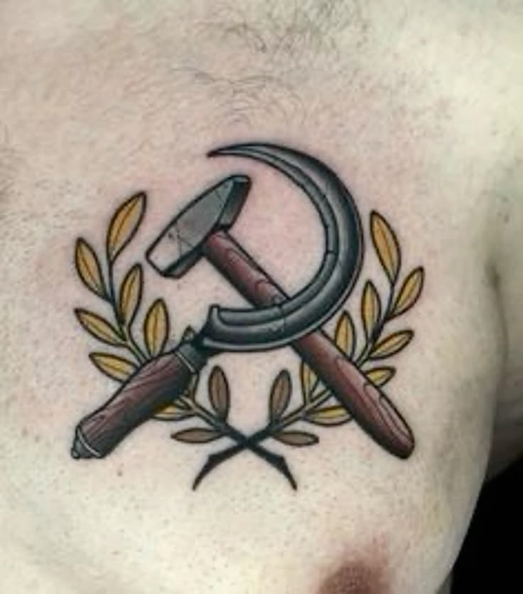 political tattoo
